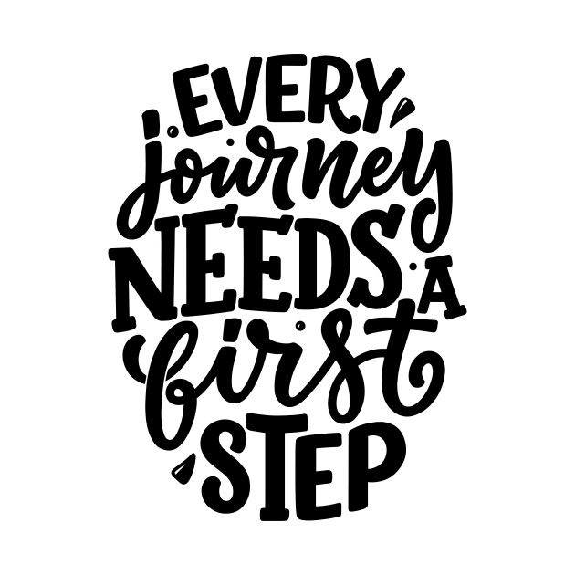 Every Journey needs a first step by Gifts of Recovery