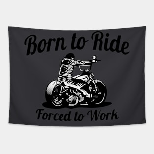 Born To Ride - Motorcycle Tapestry