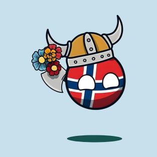 Norway Happy Countryball Polandball T-Shirt