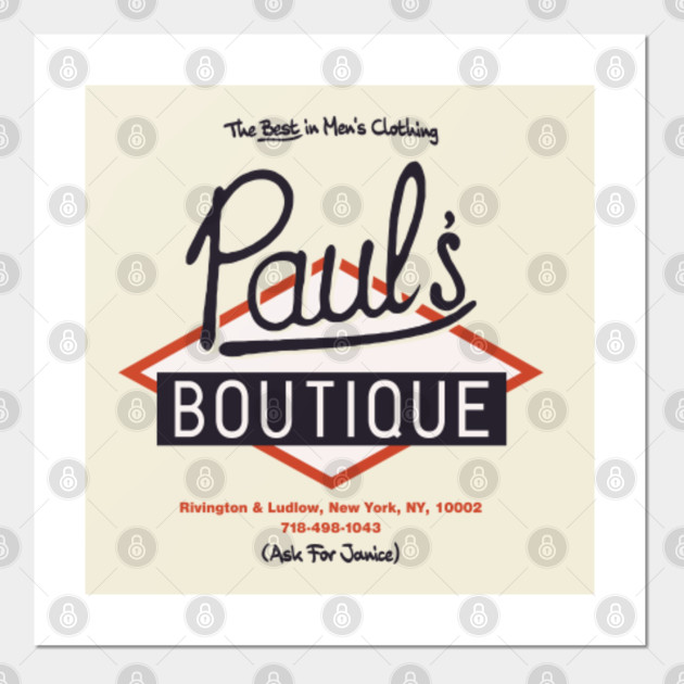 Paul S Boutique The Best In Men S Clothing Diamond Logo Licensed