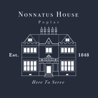 Nonnatus House | White Ink T-Shirt