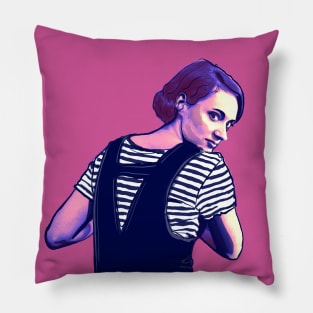 Fleabag - Phoebe Waller Bridge pink & purple Pillow