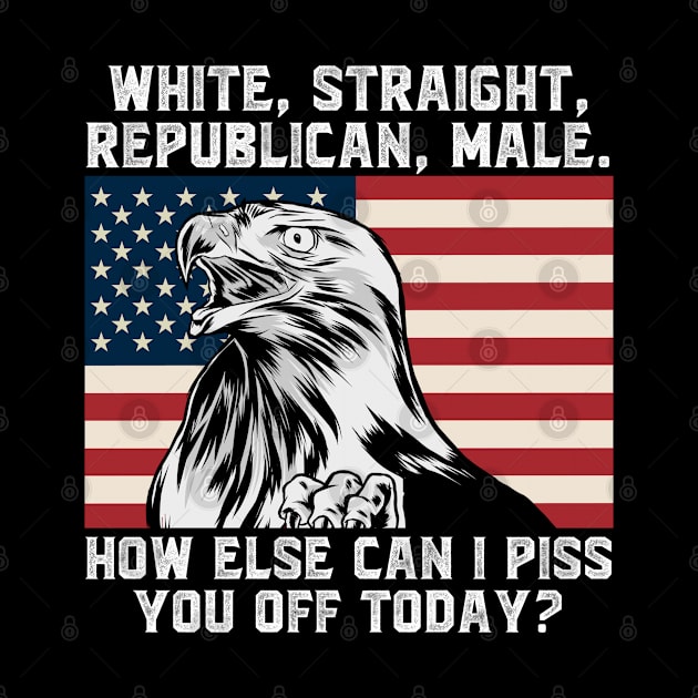 White Straight Republican Male by RayaneDesigns