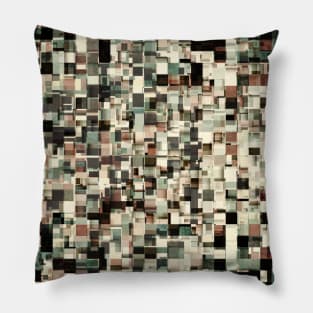 Earth Tones Pattern Pillow