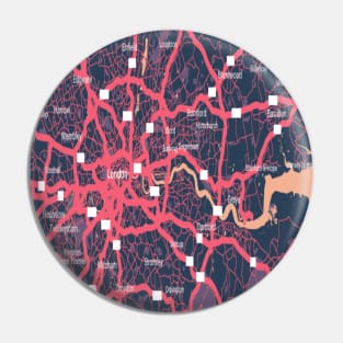 London colour map Pin