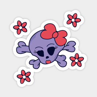 Cute skull Magnet