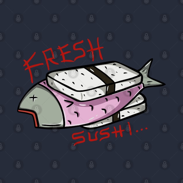 Real fresh sushi by RiyanRizqi