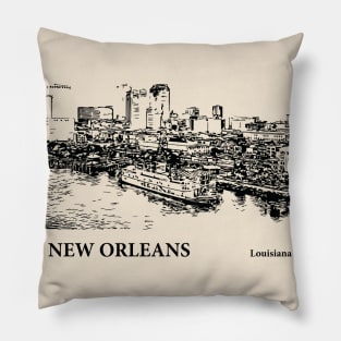 New Orleans - Louisiana Pillow