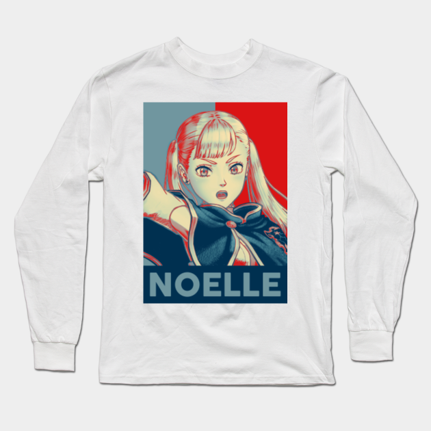 Noelle Black Clover Black Clover Long Sleeve T Shirt Teepublic Lightweight 100% combed ring spun cotton. teepublic