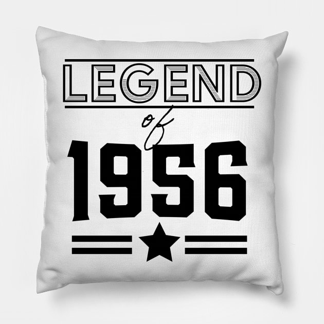 Legend of 1956 Pillow by nickemporium1