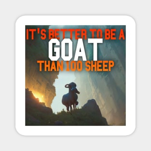 Goat Simulator It&#39;s Better to Be A Goat Than 100 Sheep Magnet