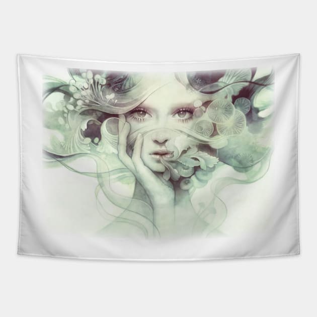 Spore Tapestry by Anna Dittmann