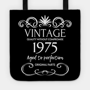 Vintage 1975 - Birthday Gift For Men Tote