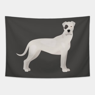 Brazilian Dogo Standing Tapestry