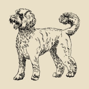 labradoodle portrait T-Shirt