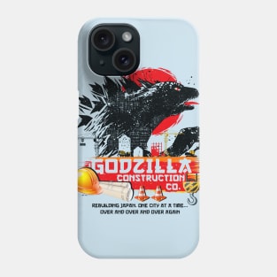 Godzilla Construction Company Phone Case