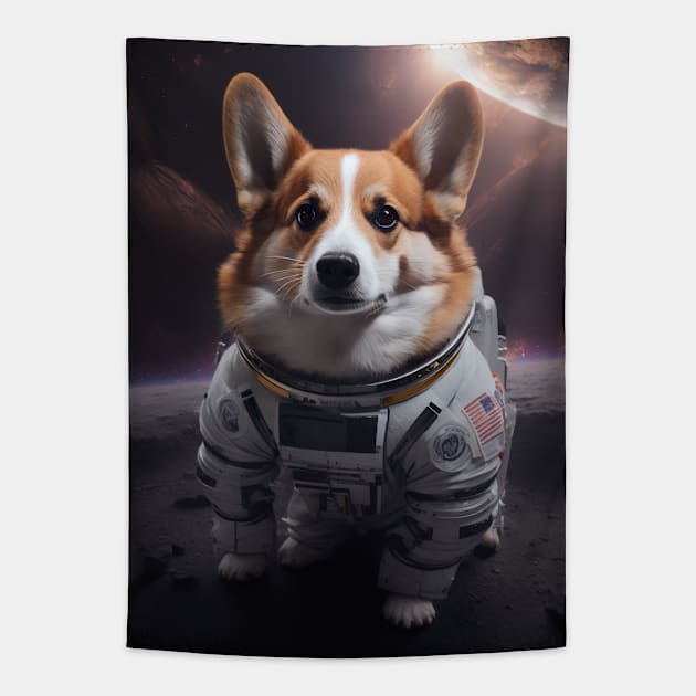 Corgi Tapestry by MBNEWS