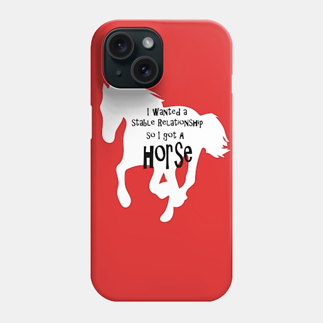 Stable Relationship Phone Case by Shyflyer