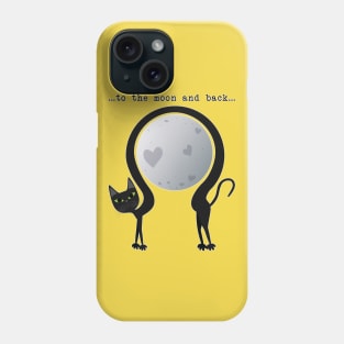 to the moon and back Phone Case