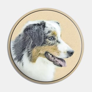 Australian Shepherd Pin