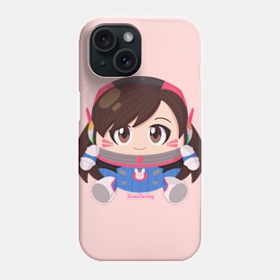 Round D.va - OW Phone Case