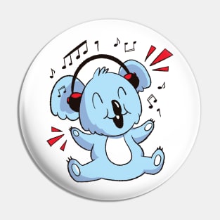 Koala Music Pin