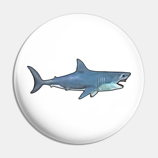 Great White Shark Carcharodon carcharias Pin