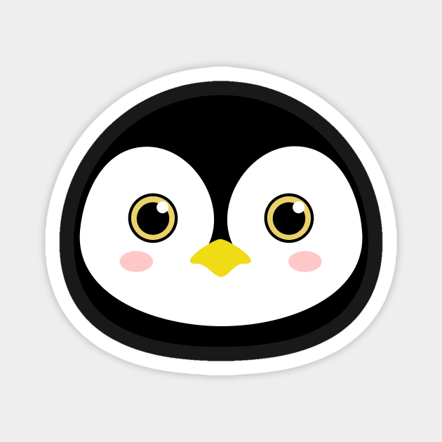 Sra. Pingüino Magnet by PolitaStore