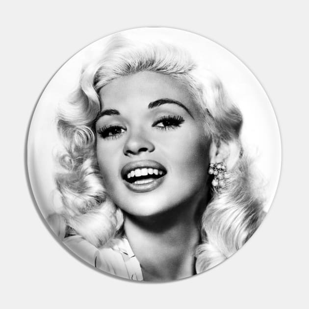 Jayne Mansfield Portrait Pin by Scum & Villainy