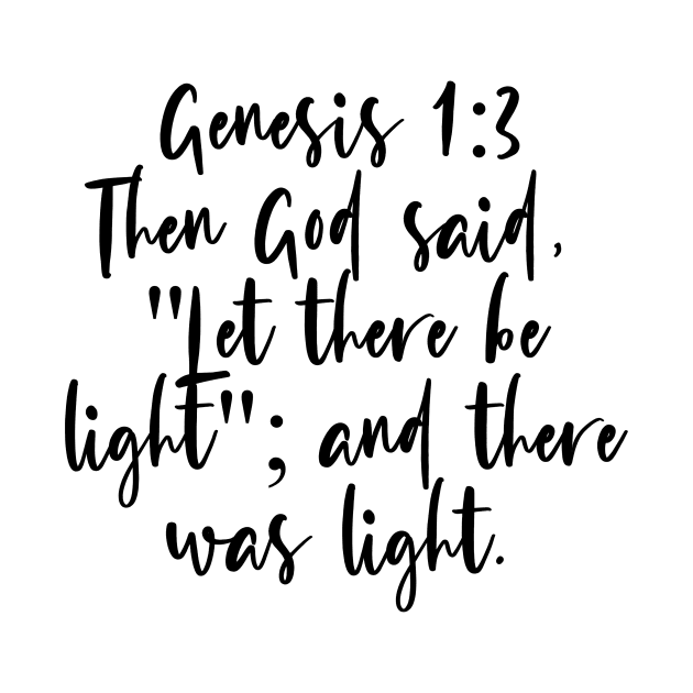 Genesis 1:3 by Bible All Day 