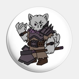 Tabaxi Barbarian Pin