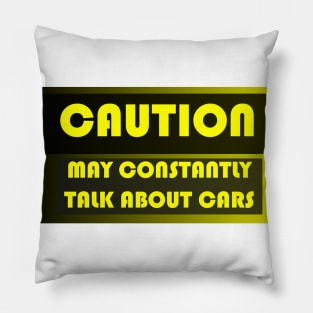 Caution! Pillow