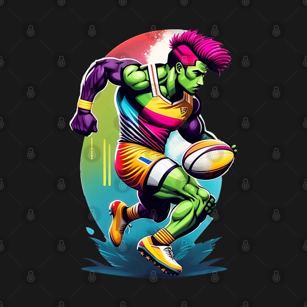 Rugby Warrior by ArtShare