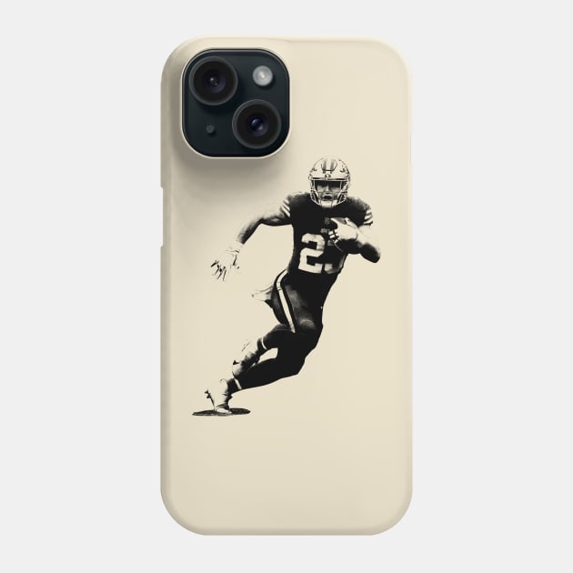 Cristian McCaffrey Phone Case by Zluenhurf