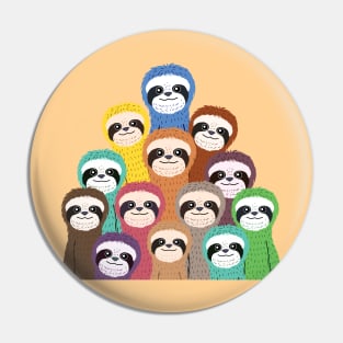 Sloths Pin