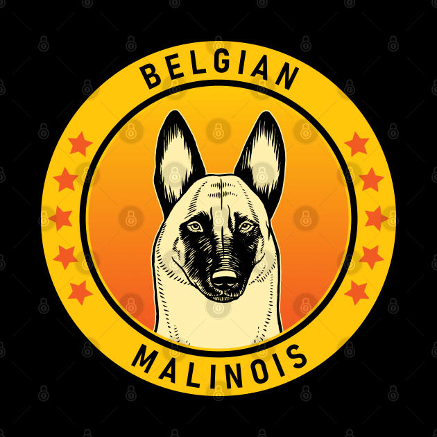 Belgian Malinois Dog Portrait by millersye