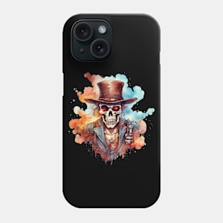 Skull With Guns Phone Case