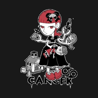 Creepy Cute Zodiac - Cancer 1.0 T-Shirt