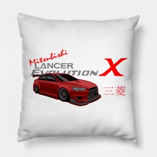 Mitsubishi Lancer EVO X, Evolution X, JDM Pillow