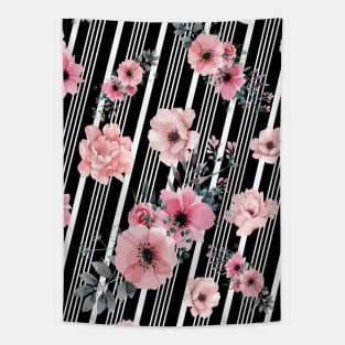 Pink flowers Tapestry