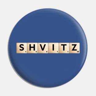 SHVITZ Scrabble Pin