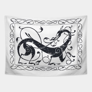 Urnes Style Dragon Tapestry