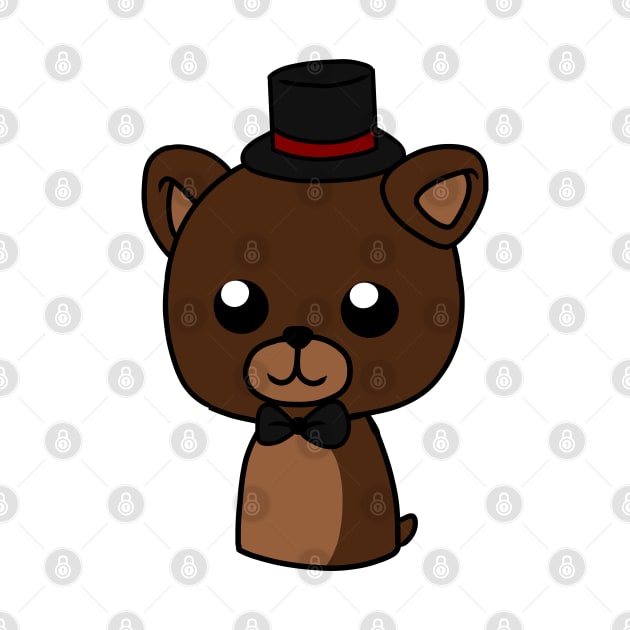 fnaf freddy chibi by LillyTheChibi