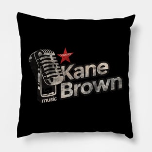 Kane Brown - Vintage Microphone Pillow