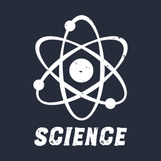 Distressed Atom Science T-Shirt T-Shirt