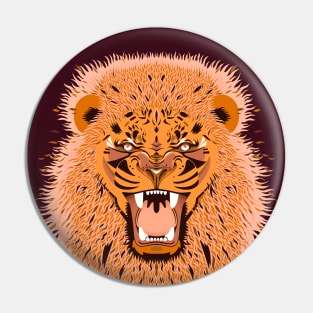 leo pink roar Pin