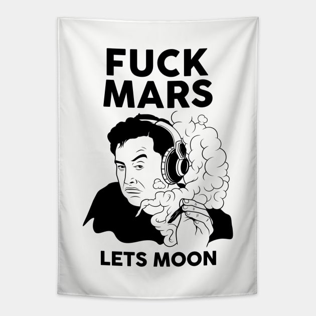 Elon Musk Tapestry by Woah_Jonny