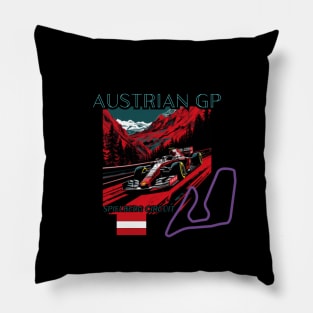 Austrian Grand Prix, formula 1, Red Bull Ring, Spielberg Pillow