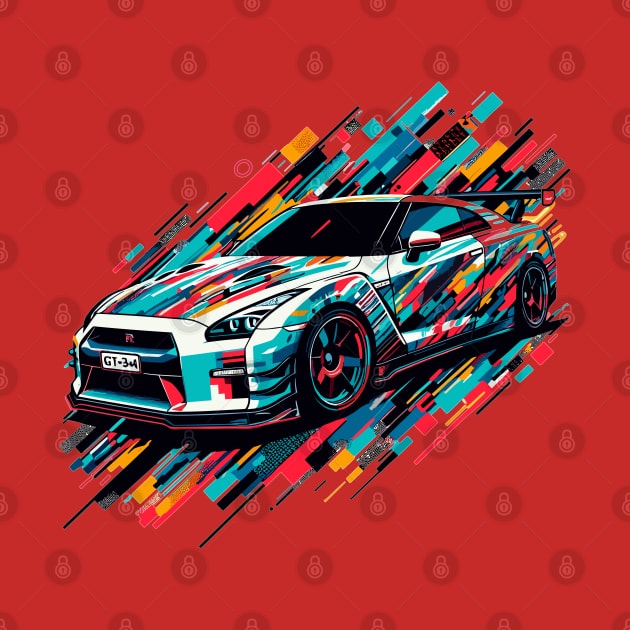 Nissan GTR R34 by Vehicles-Art