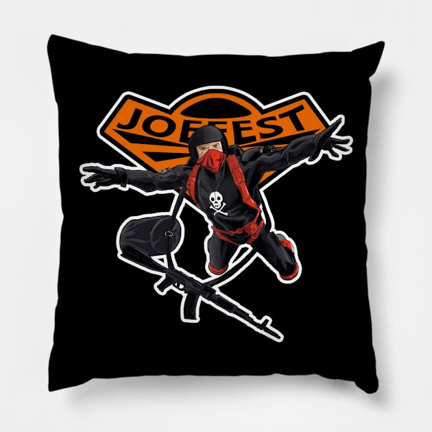 JoeFest Pillow by Boomer414